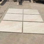 Horizon Cream 600X600 Outdoor Tile Real 2