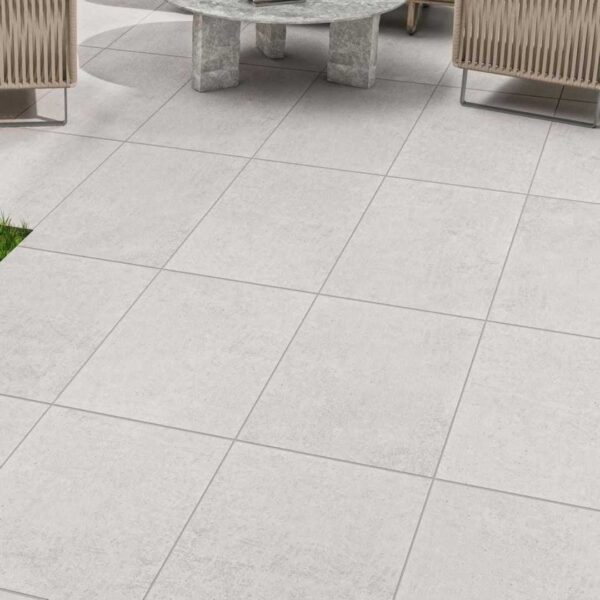 Stonedge Light Grey 600X800 Outdoor Tile Render