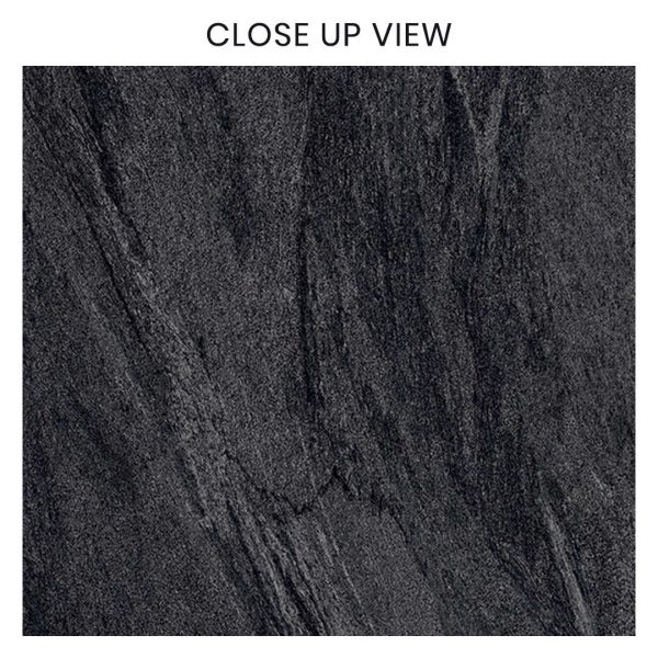 Horizon Anthracite Black 600x900 Outdoor Tile Close Up