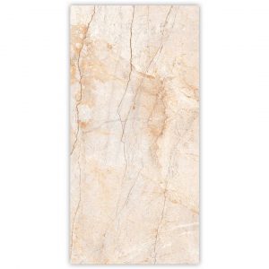 Indus River Crema Yellow 600x1200 Carving Marble Effect Porcelain Tile - Main
