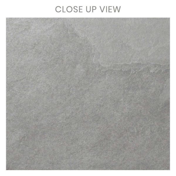 Volcano Grey 300x600 Matt Stone Effect Porcelain Tile Close Up