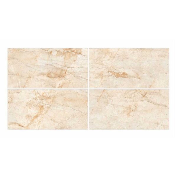 Indus River Crema Yellow 600X1200 Carving Marble Porcelain Tile All Face