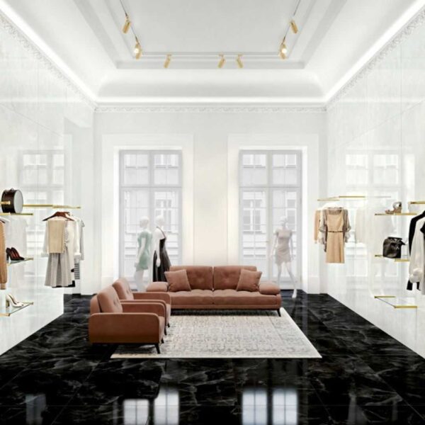 Exotic Onyx White 600X1200 Porcelain Tile Render 2