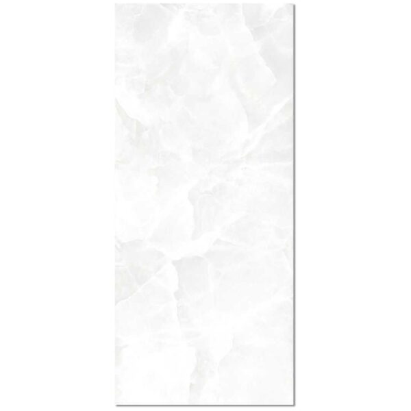 Exotic Onyx White 600X1200 Porcelain Tile Face