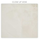 Onice Grande White 300x600 Polished Onyx Effect Porcelain Tile Close Up 2