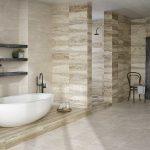 Toranto Brescia Grey 600x1200 Polished Marble Effect Porcelain Tile Render