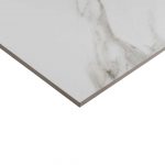 Alaska Satuario Grey 300x600 Matt Marble Effect Porcelain Tile Side Angle