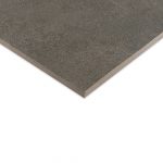Artic Dark Grey 600x600 Polished Concrete Effect Porcelain Tile Side Angle