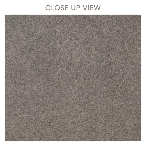 Artic Dark Grey 600x600 Polished Concrete Effect Porcelain Tile CLose Up