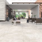 Ossido Blanco White 600x600 Matt Concrete Effect Porcelain Tile Render