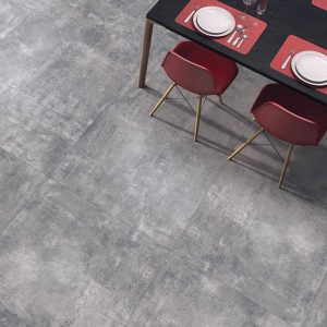 Ossido Gris Grey 600x600 Matt Concrete Effect Porcelain Tile - Render