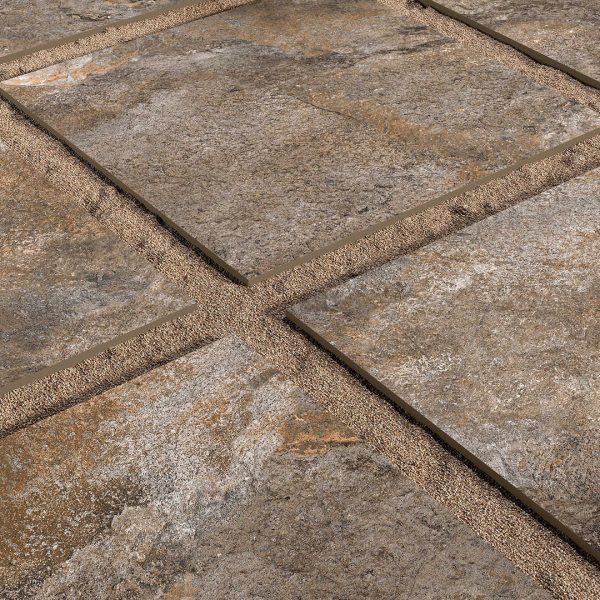 Rocky Bruno Brown 600x600 Rough Matt Outdoor Tile Render 1