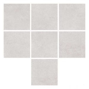Stonedge Light Grey 800x800 Rough Matt Outdoor Tile - All Face