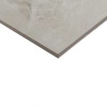 Arizona White 300x600 Polished Marble Effect Porcelain Tile Side Angle