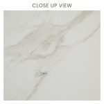 Calacatta White 300x600 Polished Marble Effect Porcelain Tile Close Up