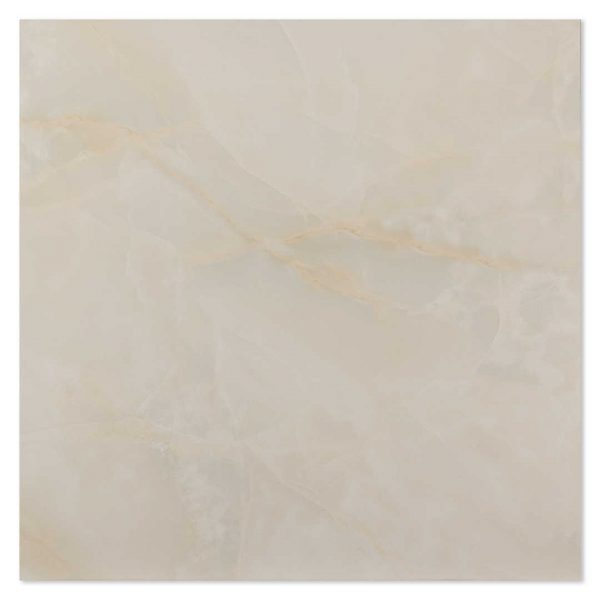 Onice Grande White 600x600 Matt Onyx Effect Porcelain Tile Main