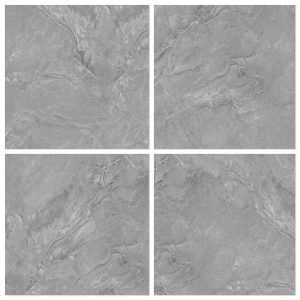 Arizona Grey 600x600 Matt Marble Effect Porcelain Tile - All Face
