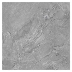 Arizona Grey 600x600 Polished Marble Effect Porcelain Tile - Main