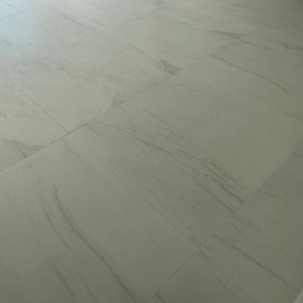 Aura White 800X800 Matt Marble Porcelain Tile Real 3