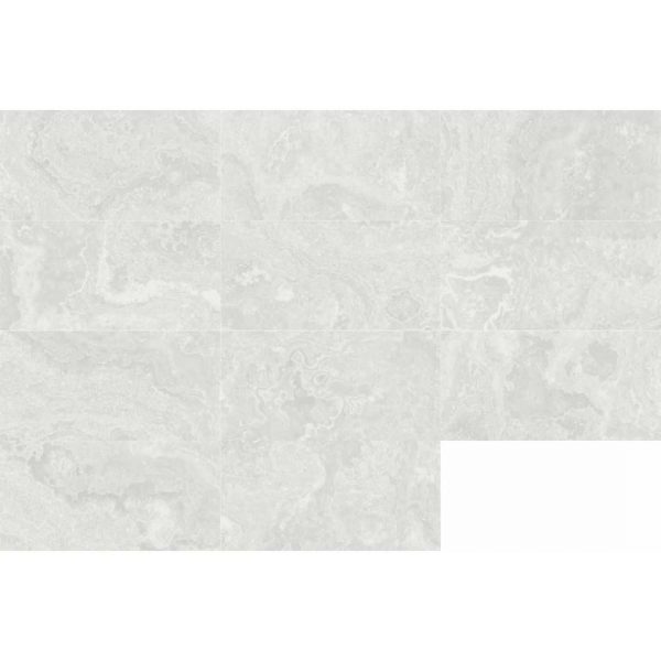 Emerge White 600x1200 Lappato Stone Effect Porcelain Tile All Face