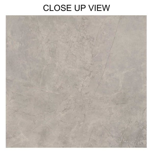 Sunstone Grey 750x750 Polished Marble Effect Porcelain Tile Close Up