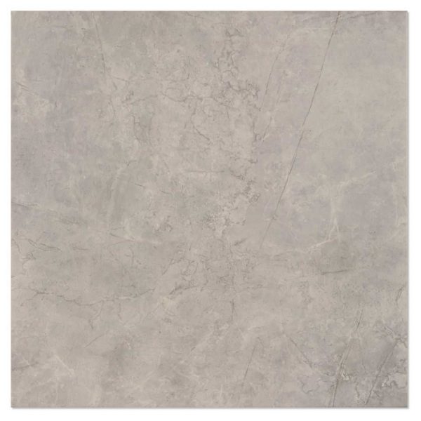 Sunstone Grey 750x750 Polished Marble Effect Porcelain Tile Main