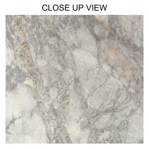 Anya Invisible Gold 900x900 Polished Marble Effect Porcelain Tile - Close Up