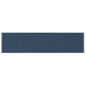 Terra Blue 75x300 Polished Shine Plain Ceramic Tile - Main