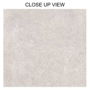 Anya Bianco White 1200x1200 Lappato Concrete Effect Porcelain Tile - Close Up