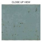 Patina Aqua Green 75x300 Shine Metal Effect White Body Tile Close Up