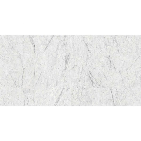 Life White 600x1200 Polished Marble Effect Porcelain Tile All Face