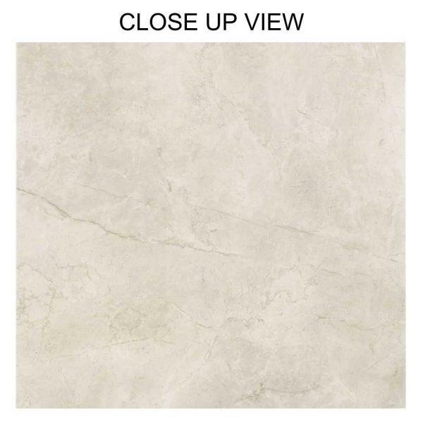 Sunstone Pearl Yellow 750x750 Polished Marble Effect Porcelain Tile Close Up