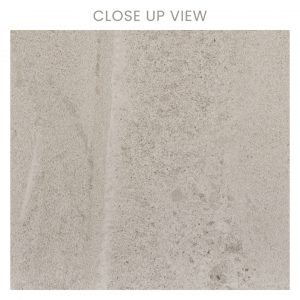 Cape Place Stone White 300x600 Matt Plain Porcelain Tile - Close Up