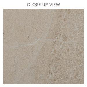 Cape Place Stone Sand Yellow 300x600 Matt Plain Porcelain Tile - Close Up