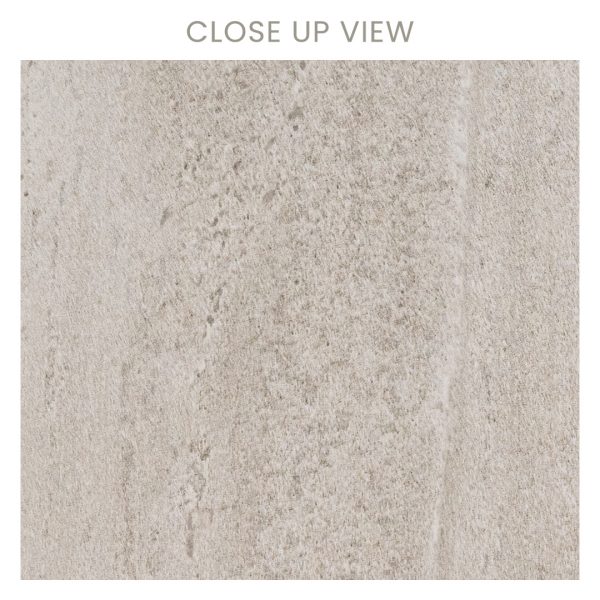 Cape Place Stone Grey 300x600 Matt Plain Porcelain Tile Close Up