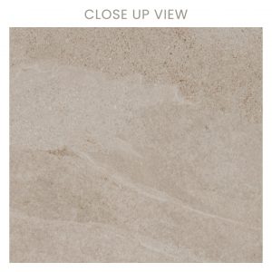 Coast Beige Yellow 300x600 Matt Stone Effect Porcelain Tile - Close Up