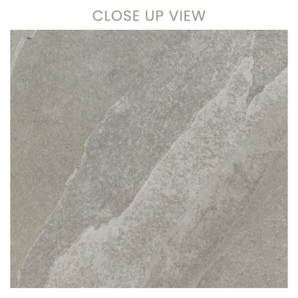 Coast Grey 300x600 Matt Stone Effect Porcelain Tile Close Up