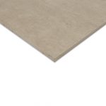 Dock Art Brown 600x600 Matt Concrete Effect Porcelain Tile - Side Angle