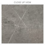 Mansion Light Grey 600x600 Gloss Marble Effect Porcelain Tile Close Up