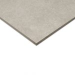 Metroline Smoke Grey 600x600 Matt Concrete Effect Porcelain Tile Side Angle