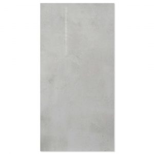 Evergreen Bianco White 600x1200 Polished Concrete Effect Porcelain Tile - Main