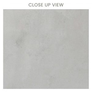 Evergreen Bianco White 600x1200 Polished Concrete Effect Porcelain Tile - Close Up
