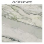 Arctic Jade Green 600x1200 Matt Marble Effect Porcelain Tile Close Up