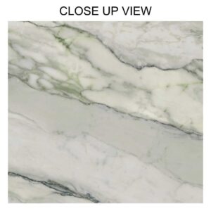 Arctic Jade Green 600x1200 Matt Marble Effect Porcelain Tile - Close Up
