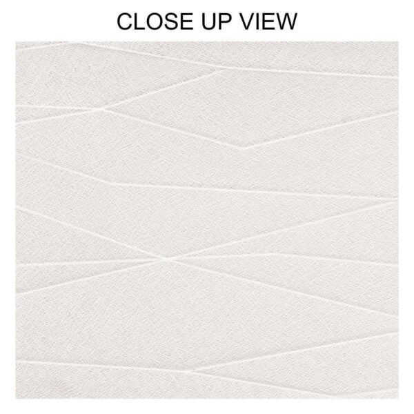 Angular White 400x1200 Decor Matt Ceramic Tile Close Up