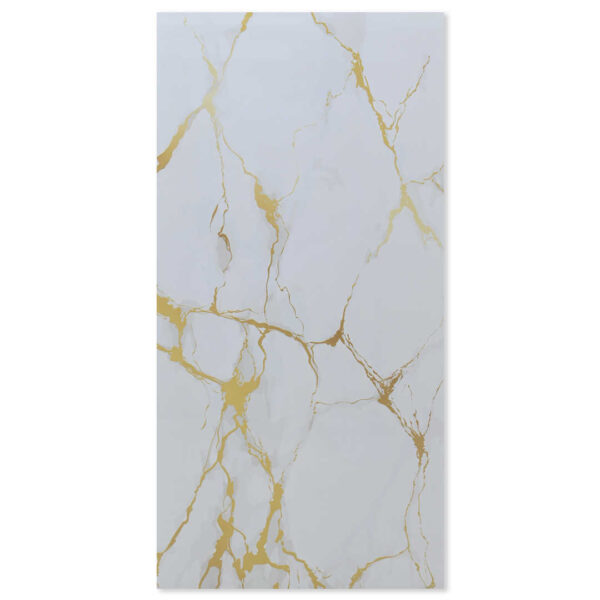 Amaze White 600x1200 Polished Digital Porcelain Tile Main