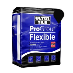 UltraTile ProGrout Flexible Black 3Kg