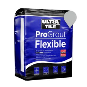 UltraTile ProGrout Flexible Silver Grey 3Kg