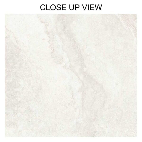 Toranto Bianco White 800x1600 Metallic Marble Effect Porcelain Tile Close Up