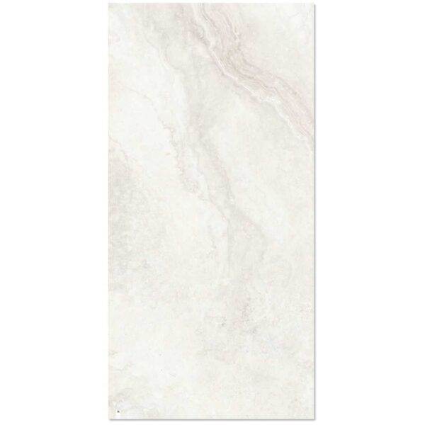 Toranto Bianco White 800x1600 Metallic Marble Effect Porcelain Tile Main